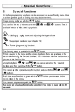 Preview for 52 page of AUDIOLINE DECT 7500micro Operating Instructions Manual