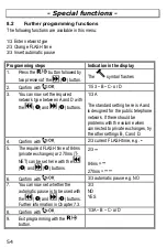 Preview for 54 page of AUDIOLINE DECT 7500micro Operating Instructions Manual