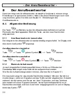 Preview for 22 page of AUDIOLINE DECT 7800B Operating Instructions Manual