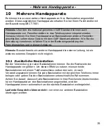 Preview for 35 page of AUDIOLINE DECT 7800B Operating Instructions Manual