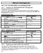 Preview for 36 page of AUDIOLINE DECT 7800B Operating Instructions Manual