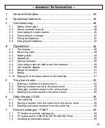 Preview for 41 page of AUDIOLINE DECT 7800B Operating Instructions Manual