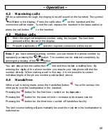 Preview for 49 page of AUDIOLINE DECT 7800B Operating Instructions Manual