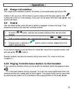 Preview for 51 page of AUDIOLINE DECT 7800B Operating Instructions Manual