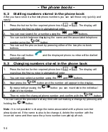 Preview for 54 page of AUDIOLINE DECT 7800B Operating Instructions Manual