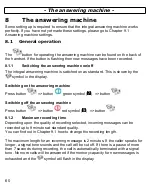 Preview for 60 page of AUDIOLINE DECT 7800B Operating Instructions Manual