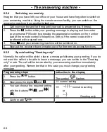 Preview for 66 page of AUDIOLINE DECT 7800B Operating Instructions Manual