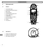 Предварительный просмотр 8 страницы AUDIOLINE DECT 8048-SOS Operating Instructions Manual