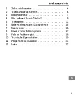 Preview for 3 page of AUDIOLINE DECT 8048 Operating Instructions Manual