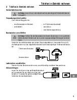 Preview for 5 page of AUDIOLINE DECT 8048 Operating Instructions Manual