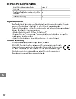 Preview for 20 page of AUDIOLINE DECT 8048 Operating Instructions Manual