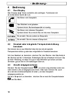 Preview for 10 page of AUDIOLINE DECT-Handset Operating Instructions Manual