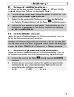 Preview for 13 page of AUDIOLINE DECT-Handset Operating Instructions Manual