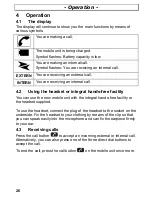 Preview for 26 page of AUDIOLINE DECT-Handset Operating Instructions Manual