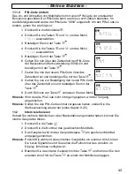 Предварительный просмотр 43 страницы AUDIOLINE DECT3800 Operating Instructions Manual