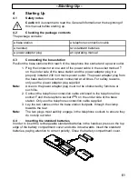 Предварительный просмотр 61 страницы AUDIOLINE DECT3800 Operating Instructions Manual