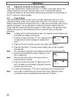 Предварительный просмотр 68 страницы AUDIOLINE DECT3800 Operating Instructions Manual