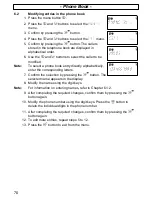 Предварительный просмотр 70 страницы AUDIOLINE DECT3800 Operating Instructions Manual