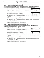 Предварительный просмотр 77 страницы AUDIOLINE DECT3800 Operating Instructions Manual