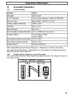 Предварительный просмотр 95 страницы AUDIOLINE DECT3800 Operating Instructions Manual