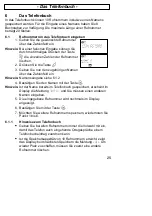 Preview for 25 page of AUDIOLINE DECT4000R Operating Instructions Manual