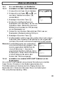 Preview for 39 page of AUDIOLINE DECT4000R Operating Instructions Manual