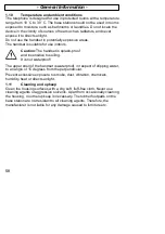 Preview for 58 page of AUDIOLINE DECT4000R Operating Instructions Manual