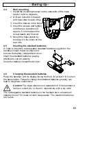 Preview for 63 page of AUDIOLINE DECT4000R Operating Instructions Manual