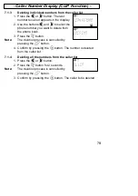 Preview for 79 page of AUDIOLINE DECT4000R Operating Instructions Manual