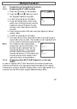 Preview for 87 page of AUDIOLINE DECT4000R Operating Instructions Manual