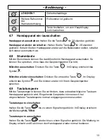 Предварительный просмотр 13 страницы AUDIOLINE DECT4500 Operating Instructions Manual