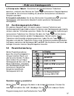 Предварительный просмотр 37 страницы AUDIOLINE DECT4500 Operating Instructions Manual