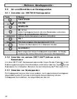 Предварительный просмотр 38 страницы AUDIOLINE DECT4500 Operating Instructions Manual