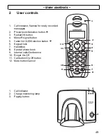 Предварительный просмотр 49 страницы AUDIOLINE DECT4500 Operating Instructions Manual