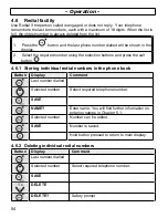 Предварительный просмотр 54 страницы AUDIOLINE DECT4500 Operating Instructions Manual