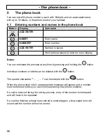 Предварительный просмотр 58 страницы AUDIOLINE DECT4500 Operating Instructions Manual