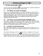 Предварительный просмотр 67 страницы AUDIOLINE DECT4500 Operating Instructions Manual