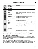 Предварительный просмотр 71 страницы AUDIOLINE DECT4500 Operating Instructions Manual