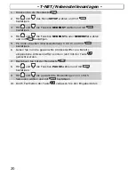 Preview for 20 page of AUDIOLINE DECT5500 Operating Instructions Manual