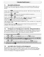 Preview for 21 page of AUDIOLINE DECT5500 Operating Instructions Manual