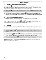 Preview for 46 page of AUDIOLINE DECT5500 Operating Instructions Manual