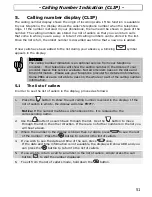 Preview for 51 page of AUDIOLINE DECT5500 Operating Instructions Manual