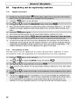 Preview for 64 page of AUDIOLINE DECT5500 Operating Instructions Manual