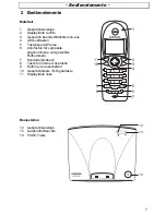 Предварительный просмотр 7 страницы AUDIOLINE DECT6500 Operating Instructions Manual