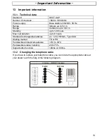 Предварительный просмотр 73 страницы AUDIOLINE DECT6500 Operating Instructions Manual