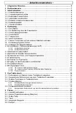 Preview for 3 page of AUDIOLINE DECT6500B Operating Instructions Manual