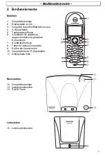 Preview for 7 page of AUDIOLINE DECT6500B Operating Instructions Manual