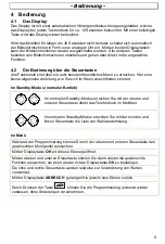 Preview for 9 page of AUDIOLINE DECT6500B Operating Instructions Manual