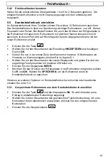 Preview for 19 page of AUDIOLINE DECT6500B Operating Instructions Manual