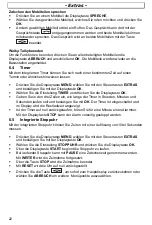 Preview for 22 page of AUDIOLINE DECT6500B Operating Instructions Manual